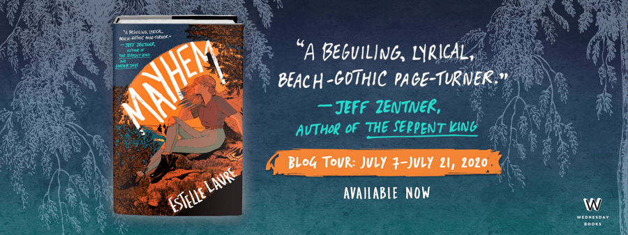 Mayhem_blogtourbanner_on sale now